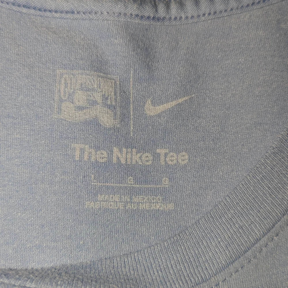 Nike Adult Large Cooperstown Minnesota Twins Light Blue Graphic Short Sleeve Tee